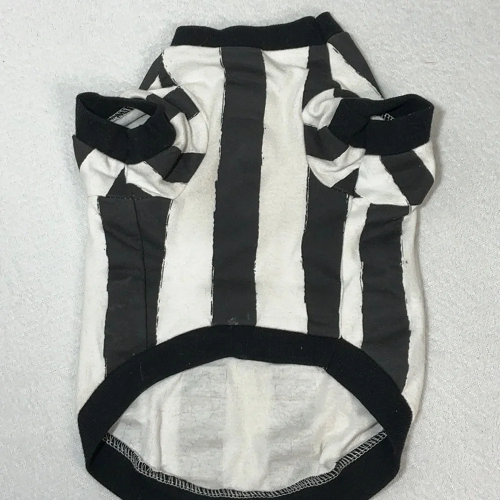 Rufferee Black and White Dog Costume